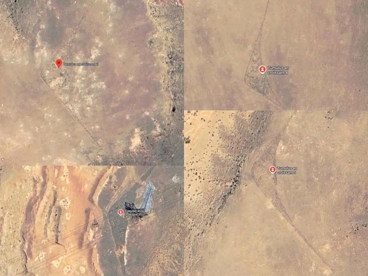 Tumuli from Oued Chbika